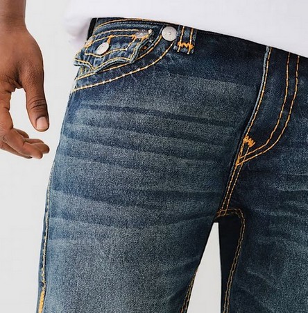 True Religion Joey Pick Stitch Flap Flare